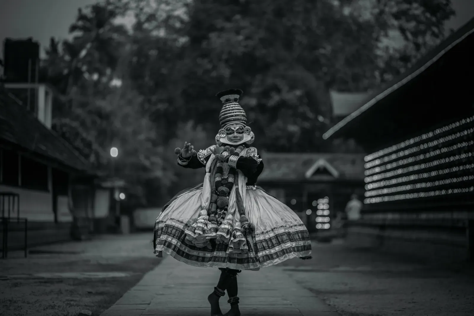 Traditional Kerala cultural performance